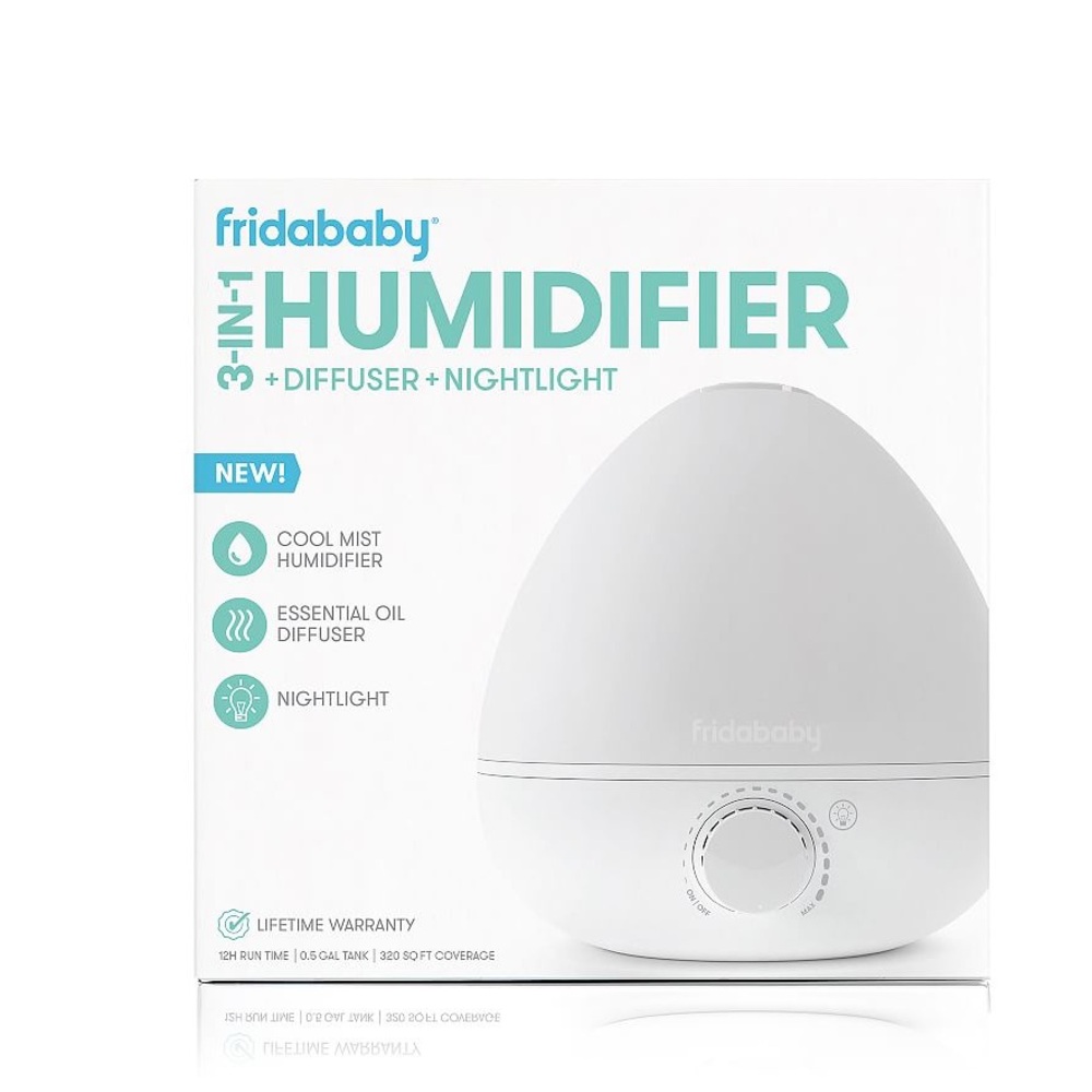 Fridababy 3-in-1 Humidifier, Diffuser + Nightlight